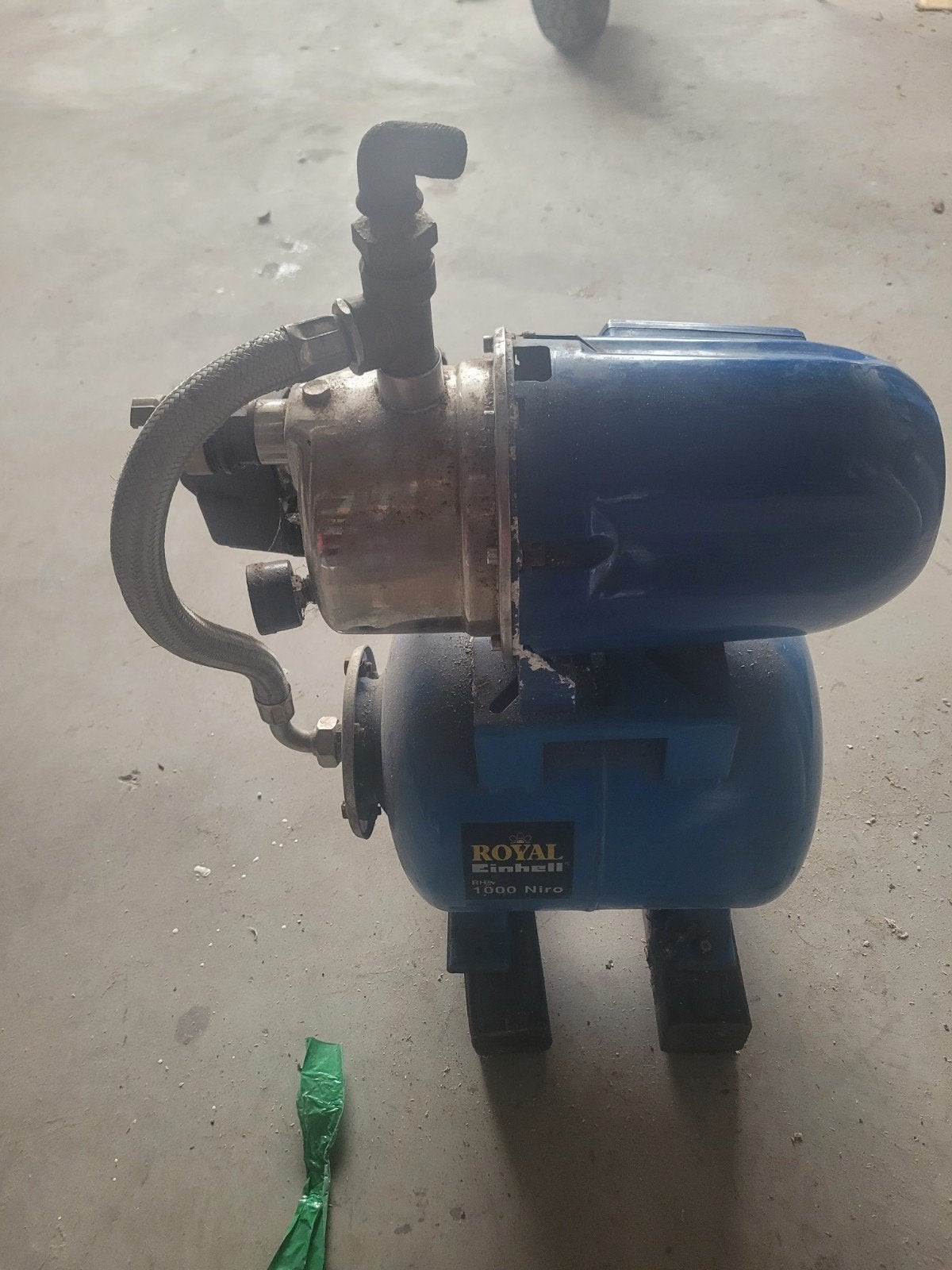 Einhell RHW 1000 Niro Hydrofoorpomp - Gebruikt, Ophalen, Gebruikt, Elektrisch, Hydrofoorpomp