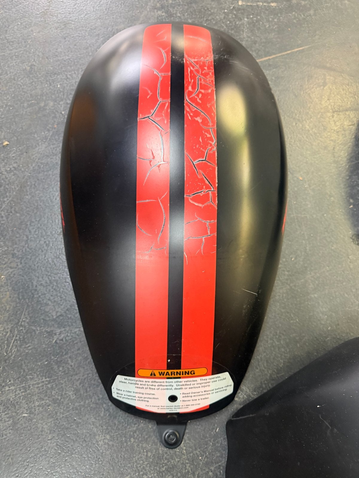 Harley-Davidson nightrod special tankcover en koplampkap, Ophalen of Verzenden, Gebruikt