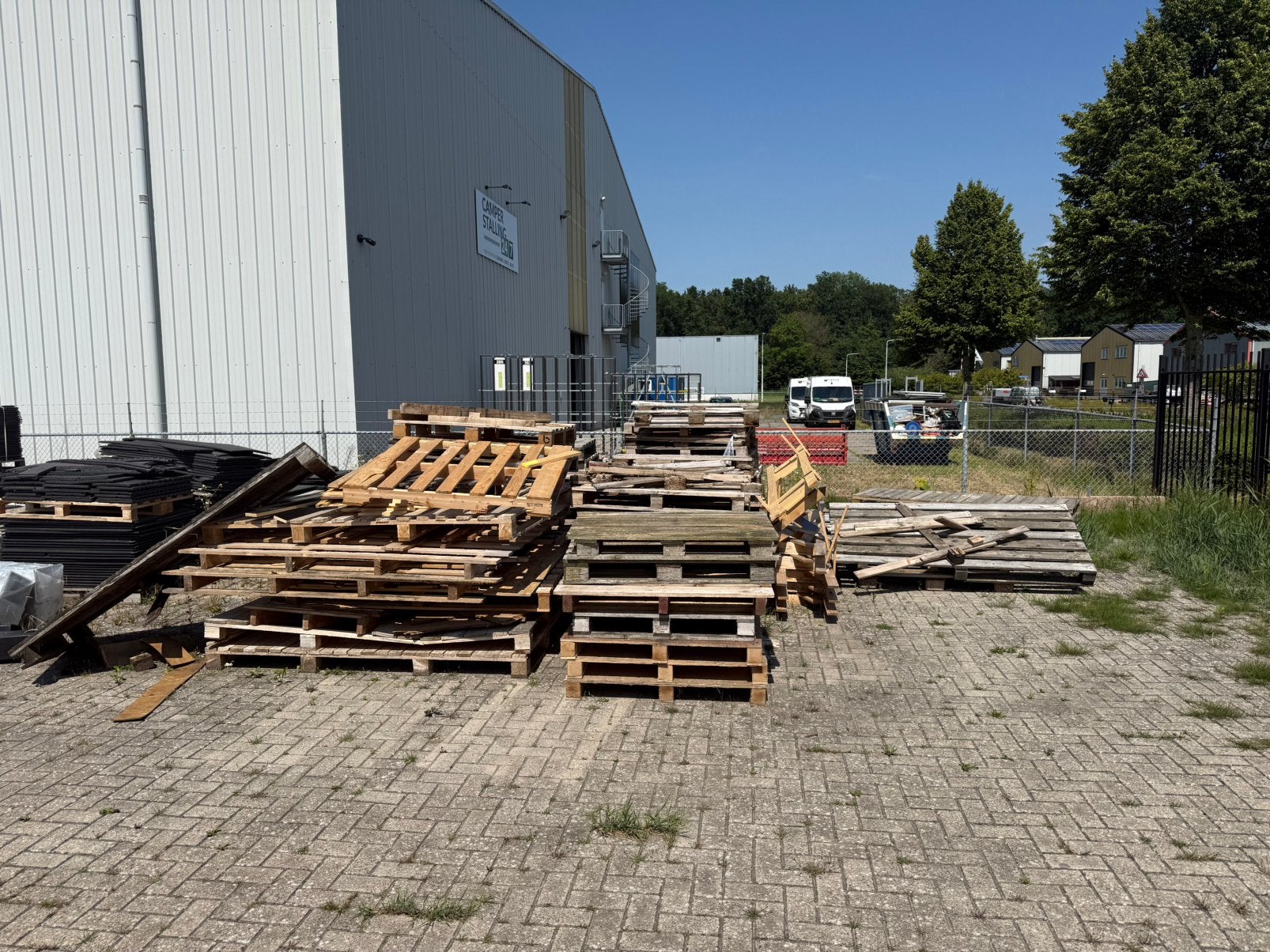 Oude pallets gratis, Tuin en Terras, Haardhout, Minder dan 3 m³, Ophalen