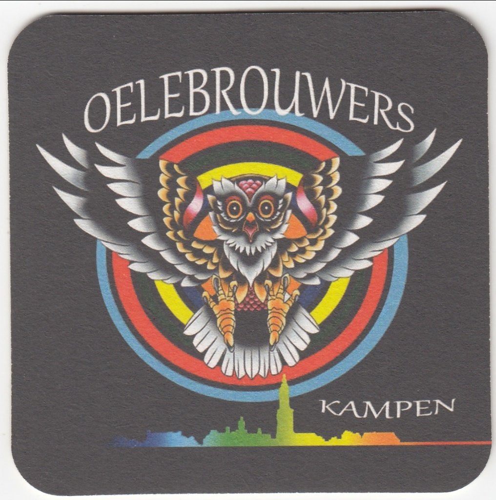 1 OELEBROUWERS BIERVILTJE, Ophalen of Verzenden, Gebruikt, Viltje(s), Overige merken