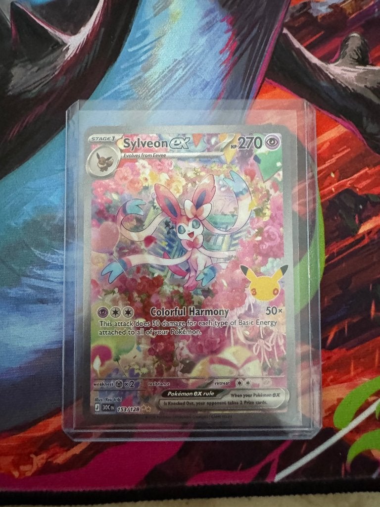 Sylveon ex 153/128, Ophalen of Verzenden, Nieuw, Losse kaart