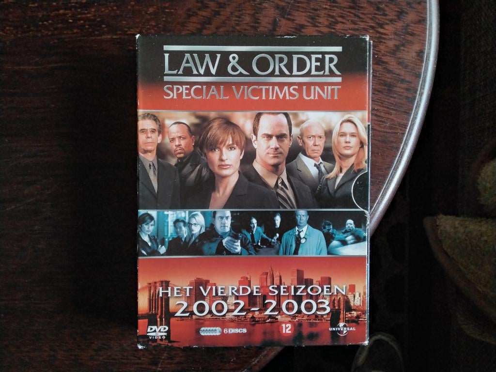 Law & order special victims unit seizoen 4 compleet, 6disk,, Boxset, Ophalen of Verzenden, Zo goed als nieuw, Vanaf 12 jaar