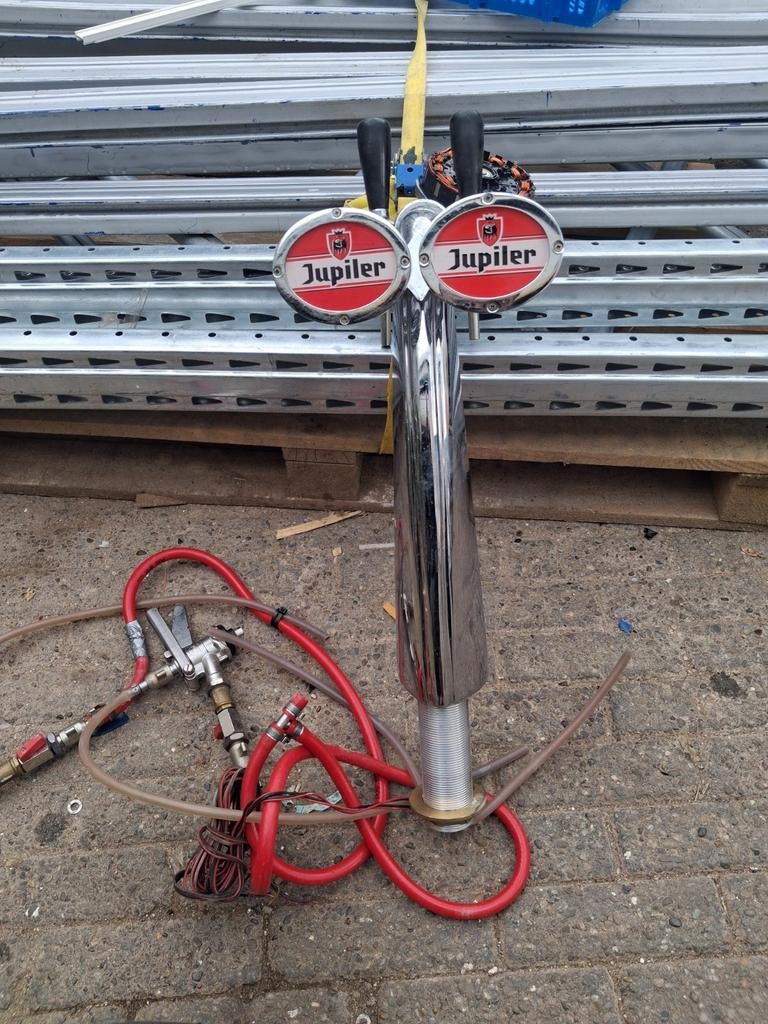 Jupiler biertap met dubbele kraan, Witgoed en Apparatuur, Ophalen of Verzenden, Gebruikt, Overige merken