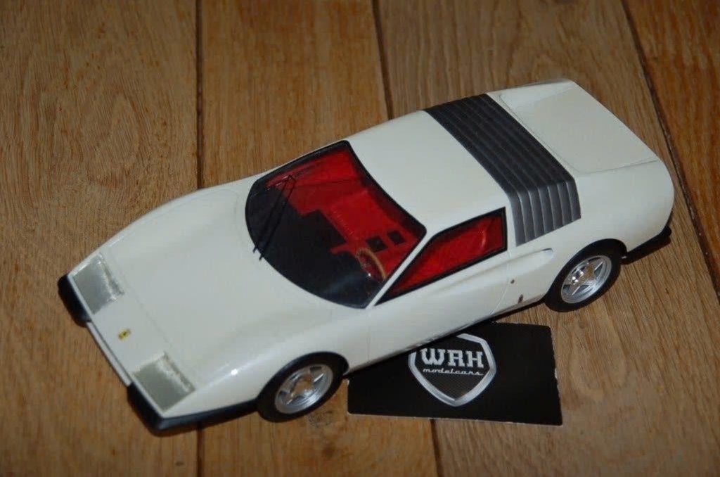 1:18 FERRARI P6 PROTOTIPE pearl white TECNO resin no box WRH, Hobby en Vrije tijd, Modelauto's | 1:18, Verzenden, Zo goed als nieuw
