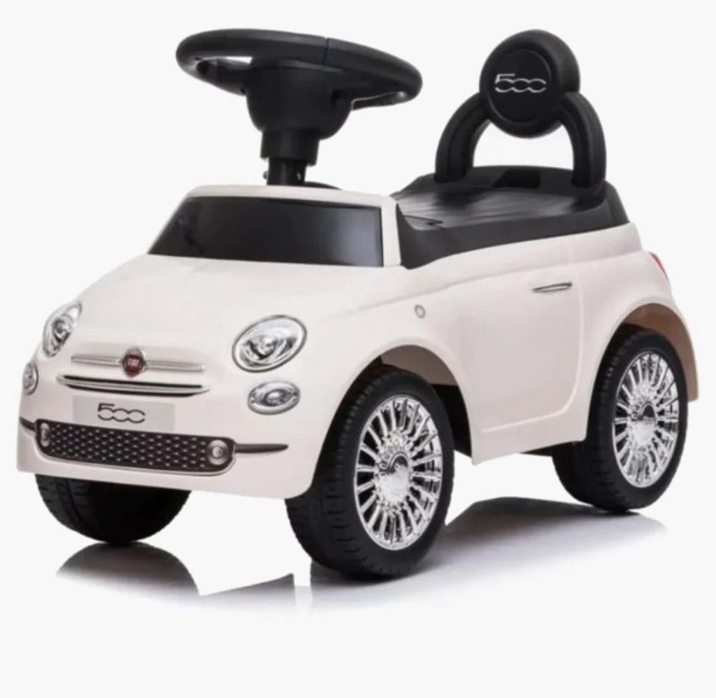Fiat 500 loopauto met toeter en geluid - Zo goed als nieuw, Ophalen, Zo goed als nieuw, Loopvoertuig