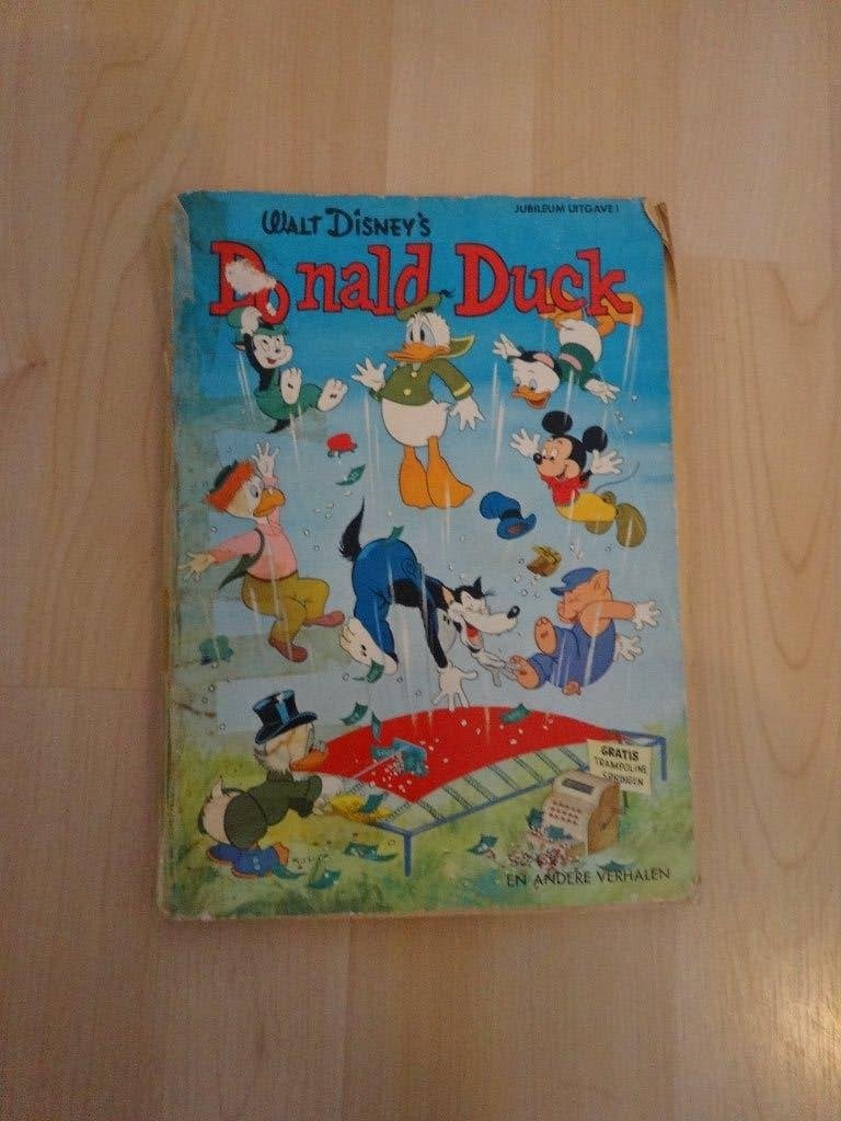 Donald Duck en andere verhalen 1965, Eén stripboek, Ophalen of Verzenden, Gelezen