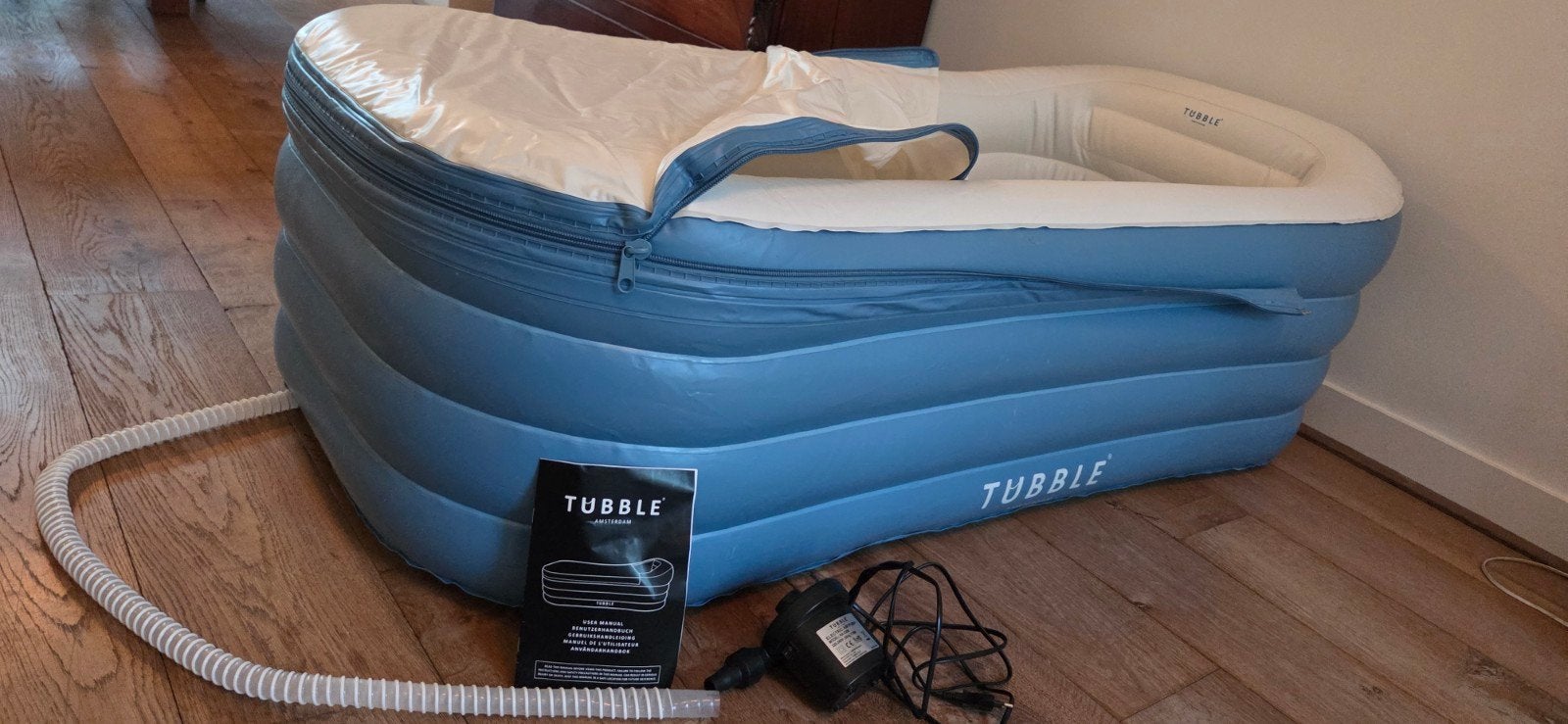 Opblaasbaar ligbad Tubble Amsterdam - Zo goed als nieuw, Ophalen of Verzenden, Zo goed als nieuw