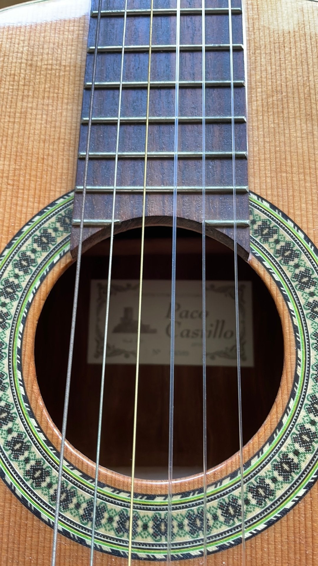 Paco Castillo spaanse klassieke gitaar, Ophalen, Zo goed als nieuw, Klassieke of Spaanse gitaar