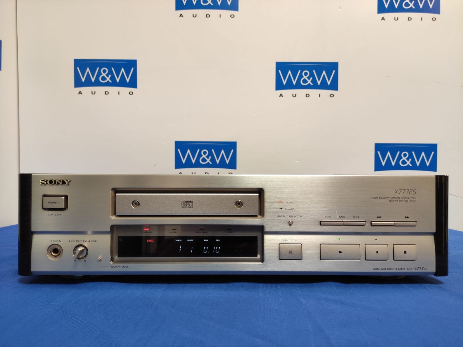 Sony CDP-X777ES CD-speler - High-End ES-serie, Gebruikt, ., Ophalen of Verzenden, .