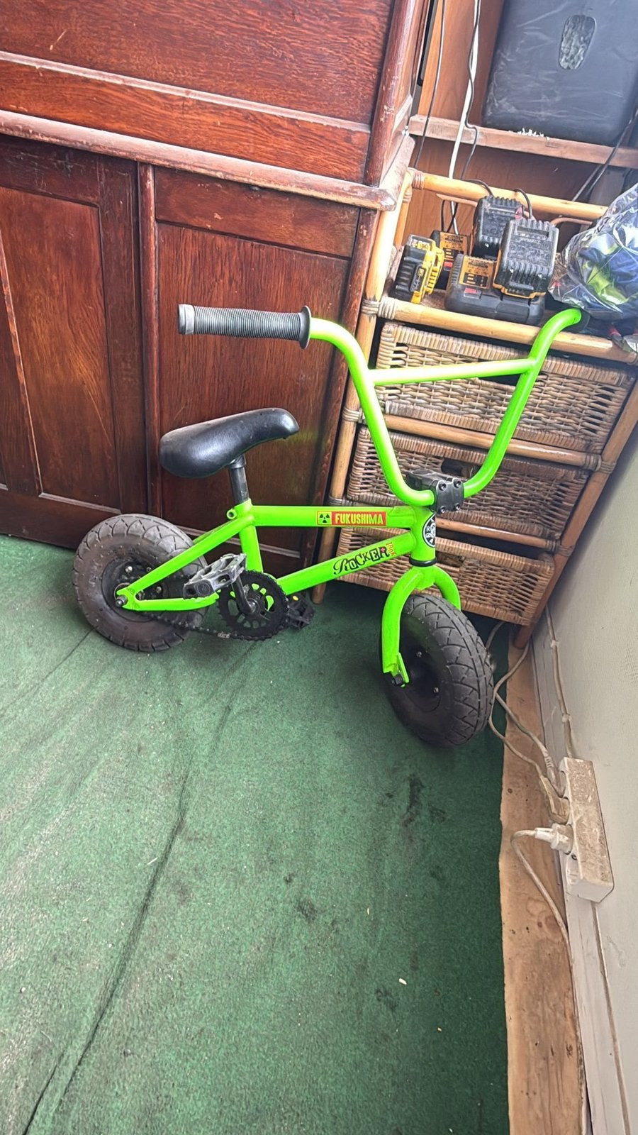 Mini bmx rocker, Ophalen, Zo goed als nieuw, Staal, Minder dan 16 inch
