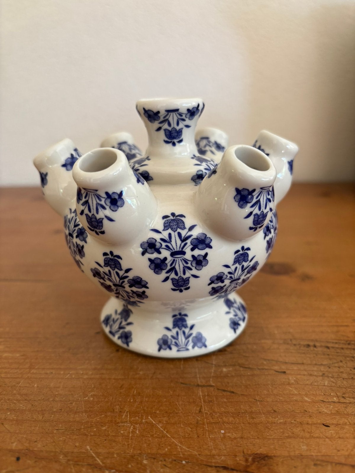 Delfts blauwe tulpenvaas, Ophalen of Verzenden, Zo goed als nieuw
