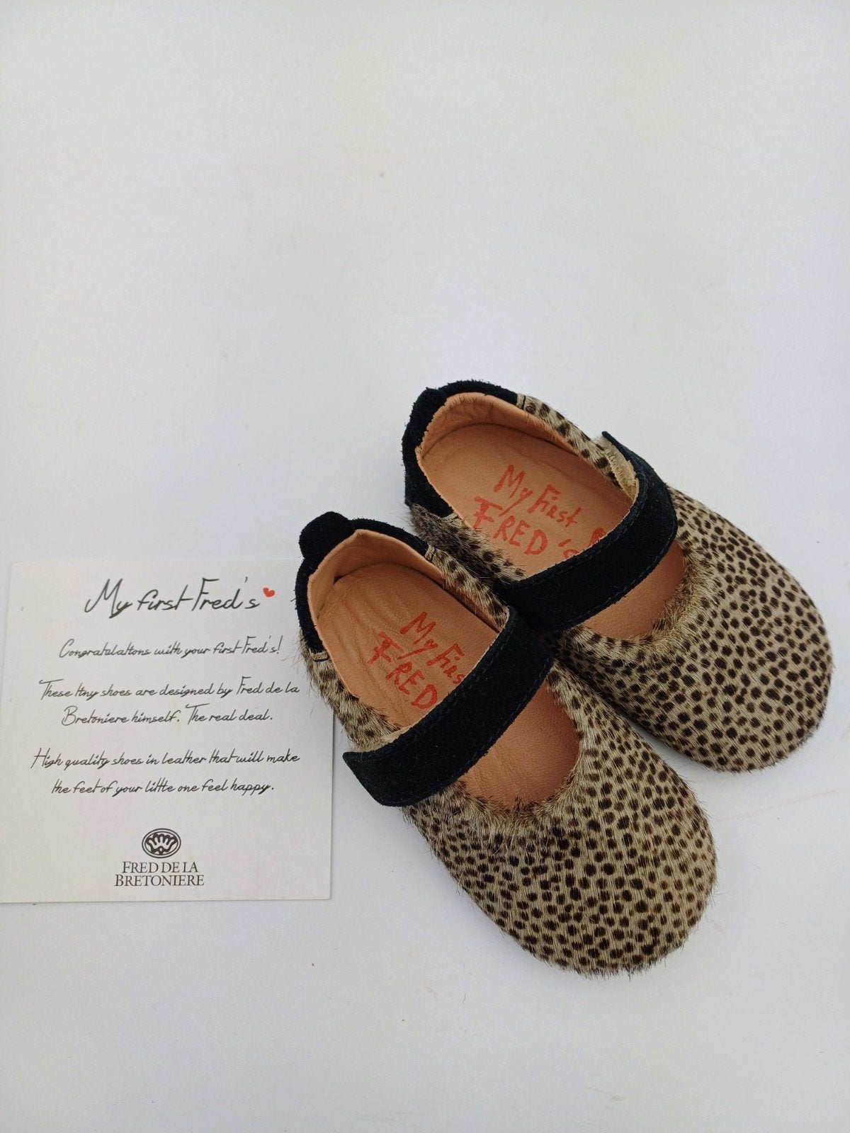My first Fred's babyschoentjes beige stippen mt 19, Kinderen en Baby's, Ophalen of Verzenden, Nieuw, Meisje, Schoentjes