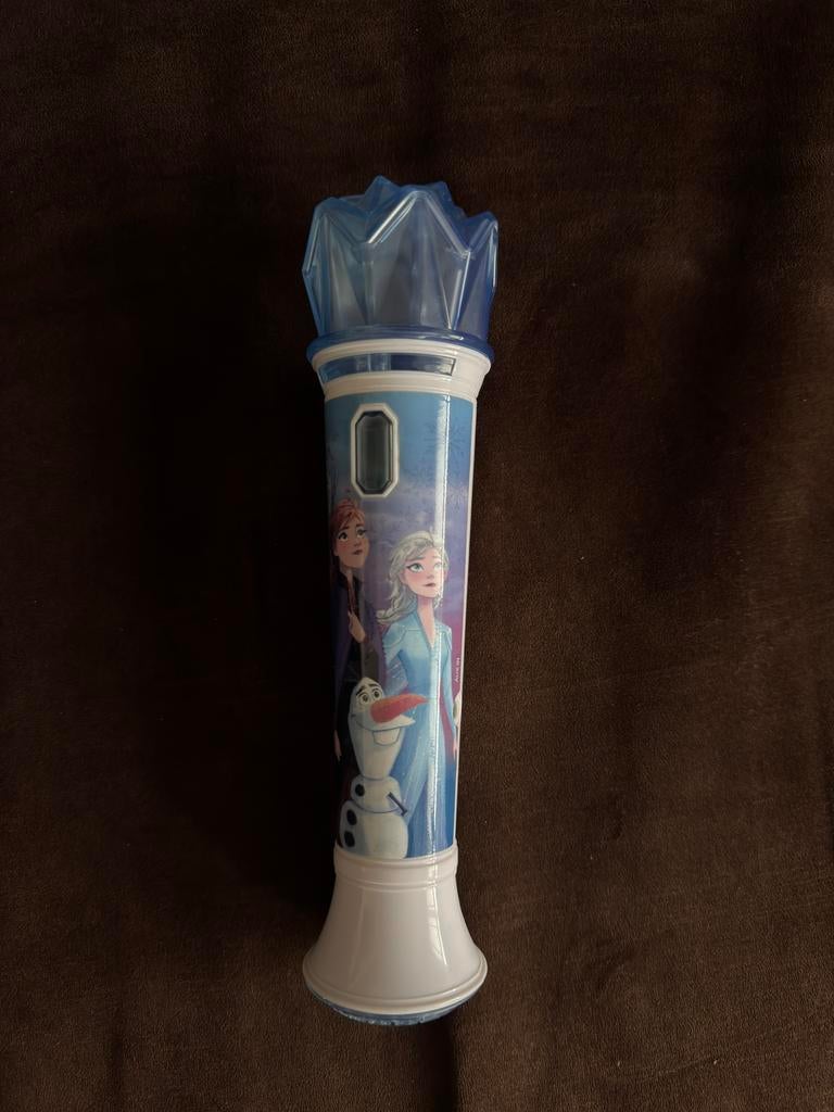 Frozen microfoon, Kinderen en Baby's, Speelgoed | Vtech, Ophalen of Verzenden, Zo goed als nieuw