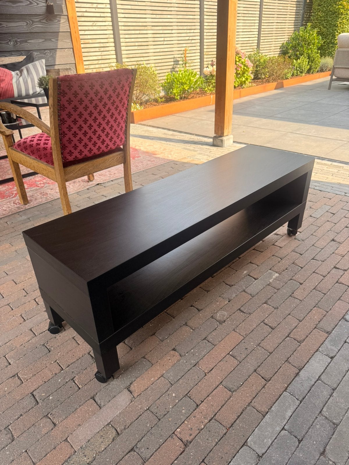 IKEA LACK tv-meubel - Met wieltjes, Huis en Inrichting, Ophalen, 100 tot 150 cm, Zo goed als nieuw, Minder dan 100 cm