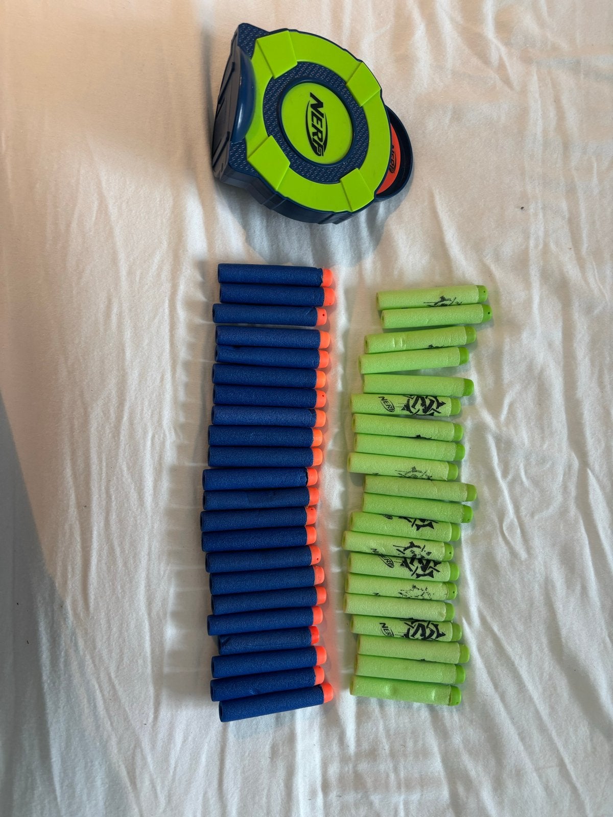 Nerfgun pijltjes en nerf target, Ophalen of Verzenden, Gebruikt, Jongen of Meisje