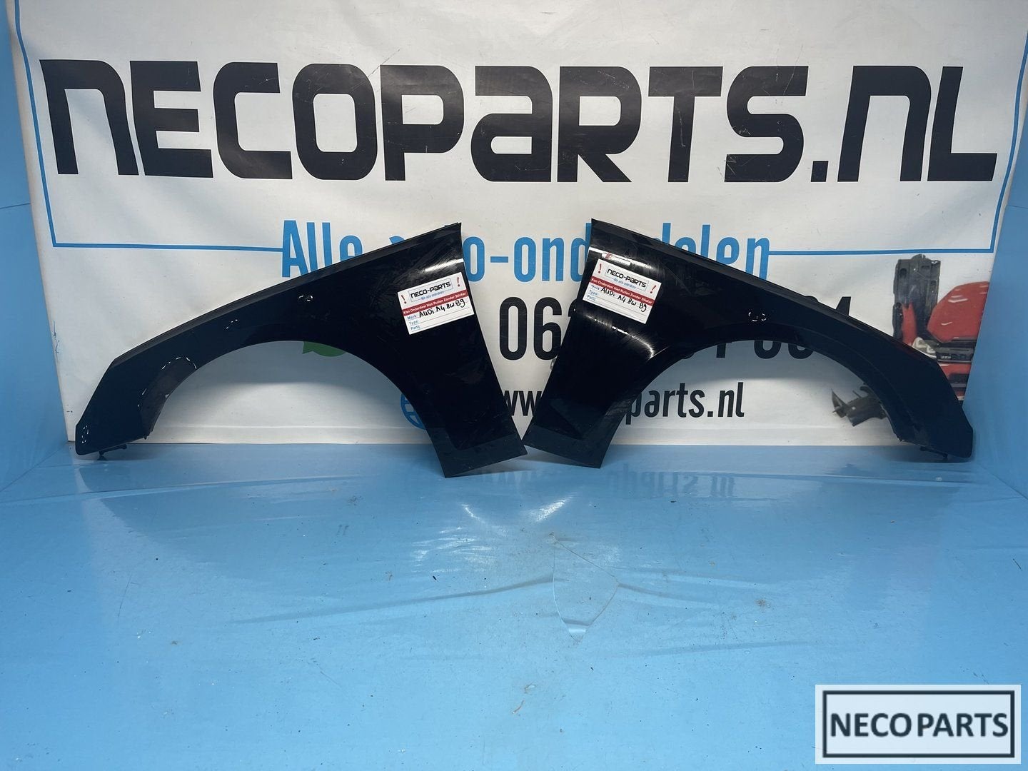 ZIJSCHERM AUDI A4 8W B9 SCHERM SPATBORD ORIGINEEL, Auto-onderdelen, Gebruikt, -, -, Spatbord