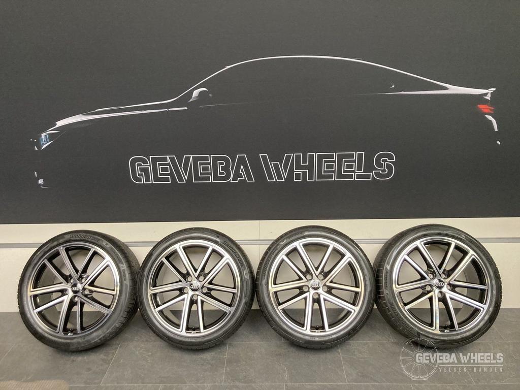19” originele Audi A5 / S5 B10 RS velgen + banden 5x112  8B3, 19 inch, -, -, Banden en Velgen