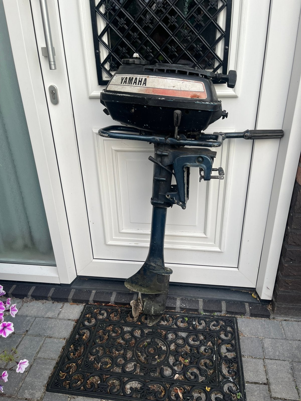 3,5 pk yamaha buitenboord motor, Ophalen, Gebruikt, Motor en Techniek, Motorboot