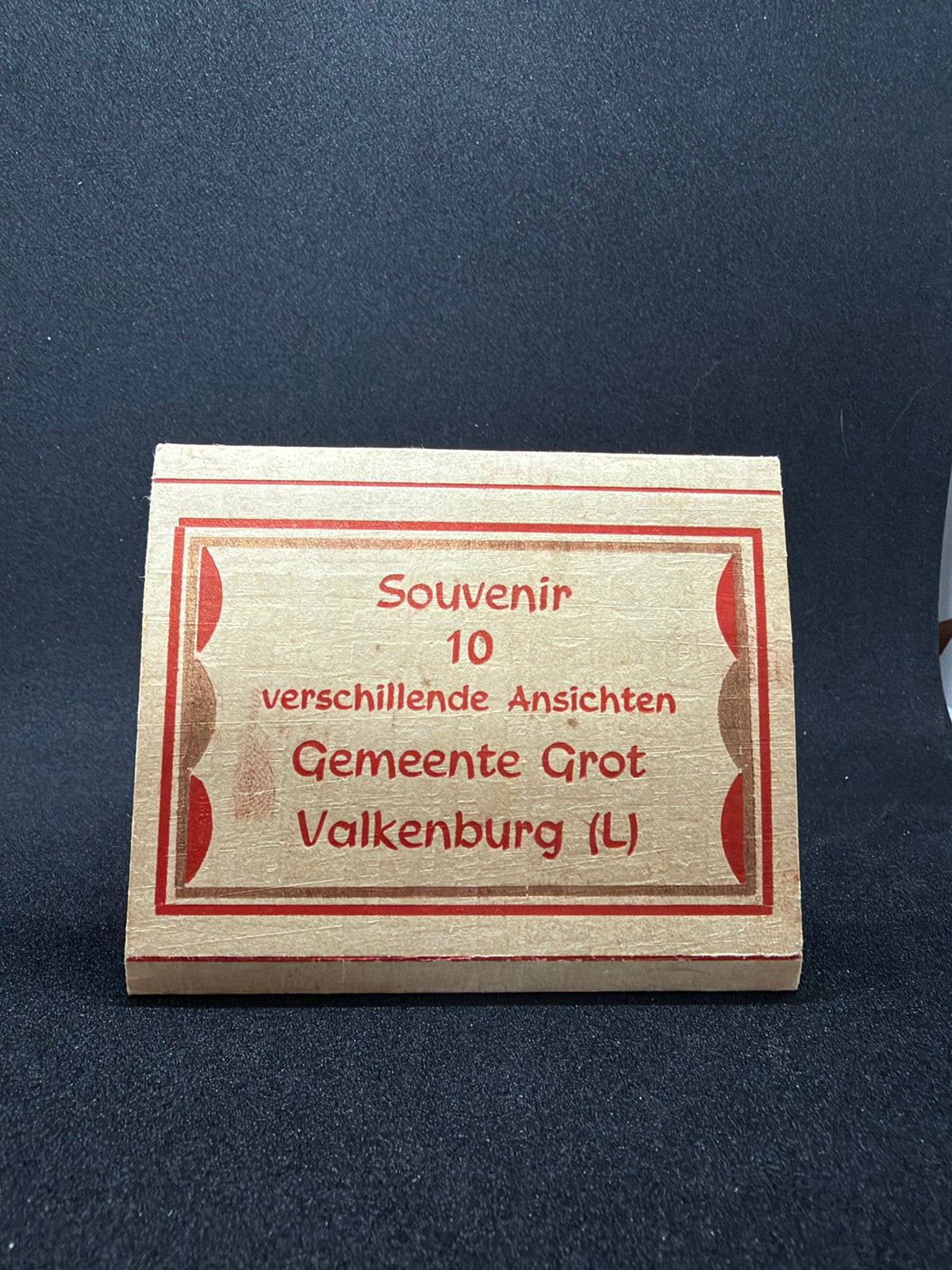 Oud Souvenir Uitklapmapje Gemeentegrot Valkenburg (10 fotos), Ophalen of Verzenden, Voor 1920, Limburg