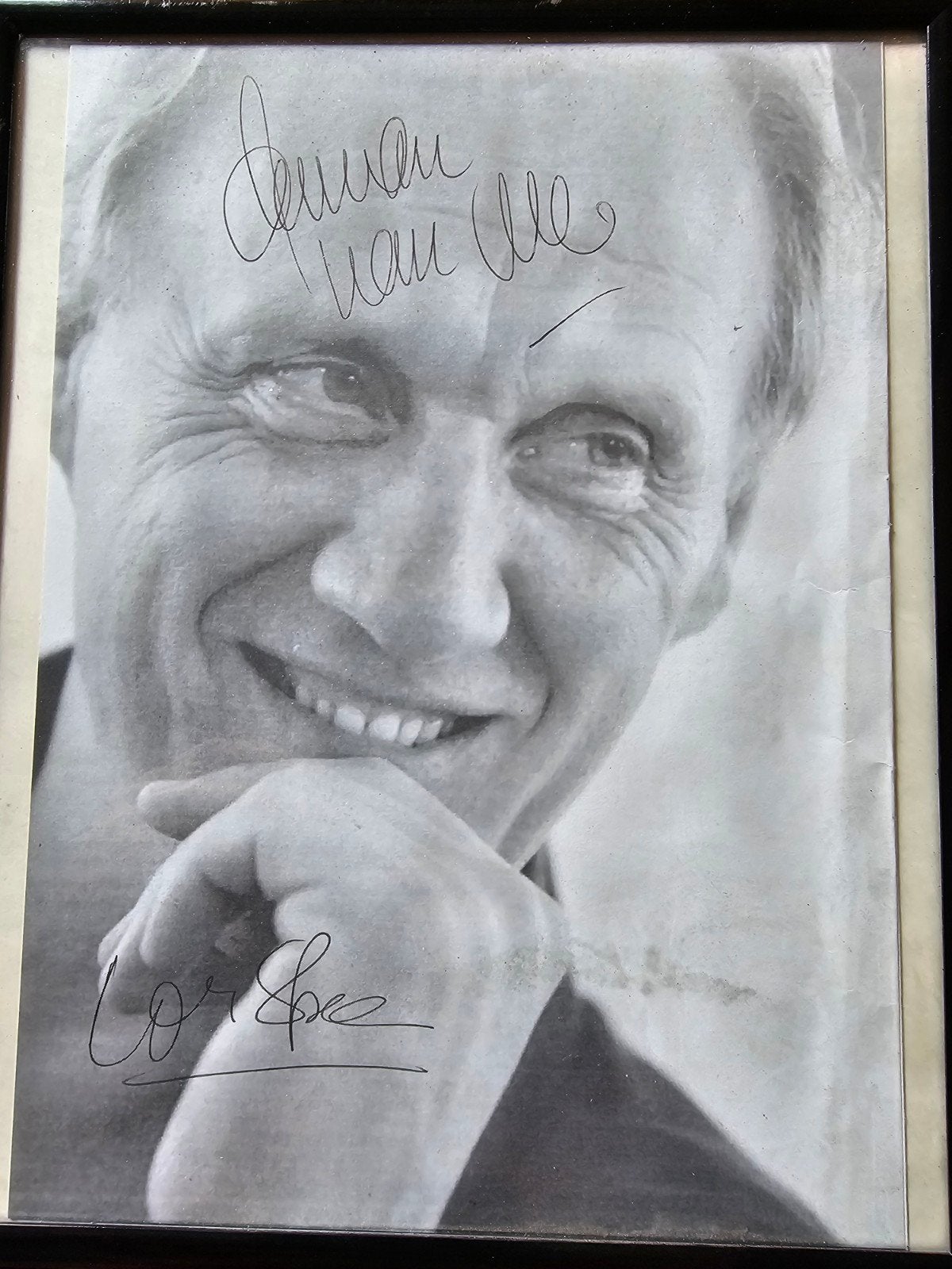 Foto met handtekeningen, Ophalen of Verzenden, Foto of Kaart