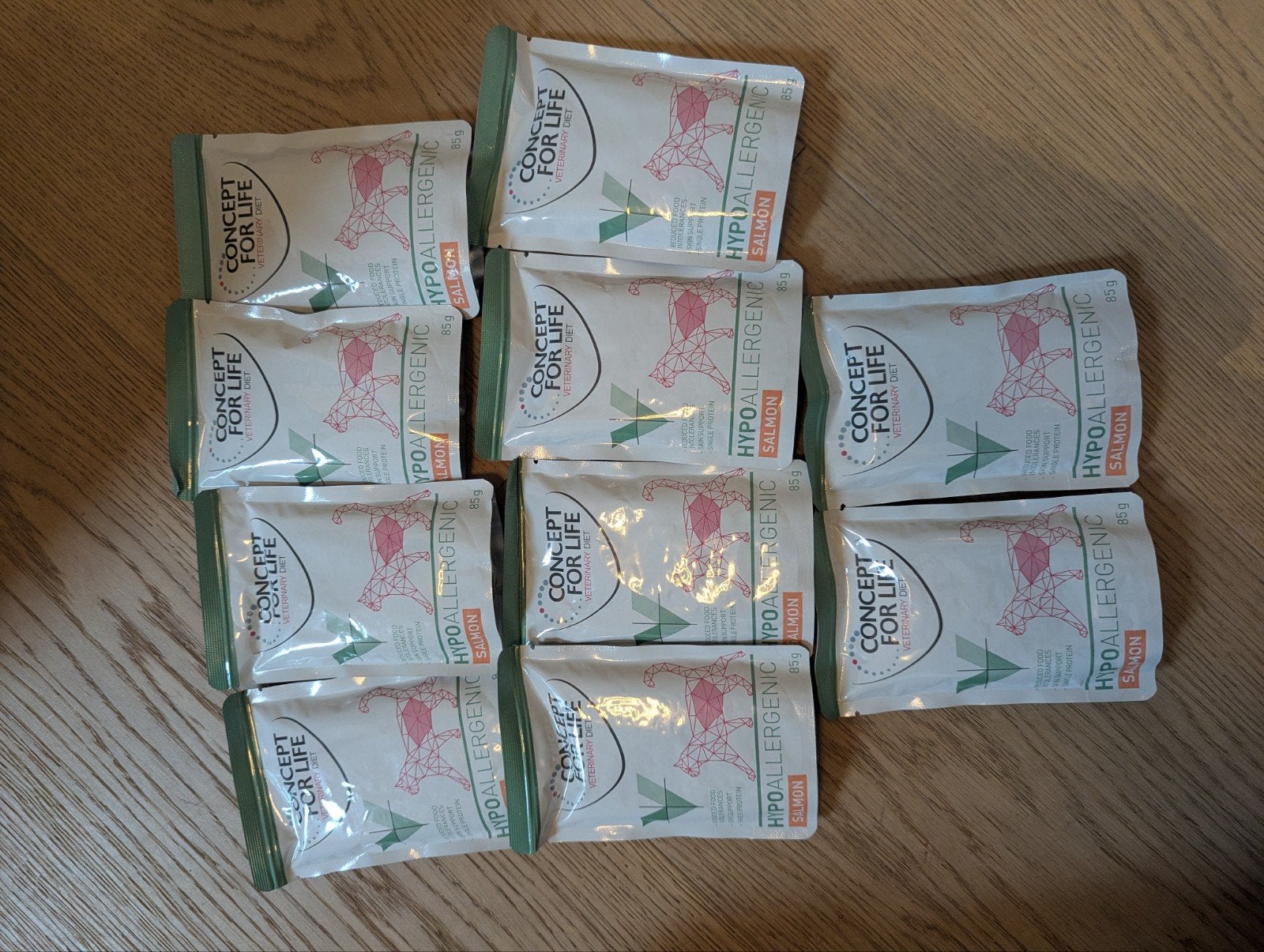 Hypoallergeen natvoer kat Concept for life 10 zakjes, Ophalen of Verzenden, Kat
