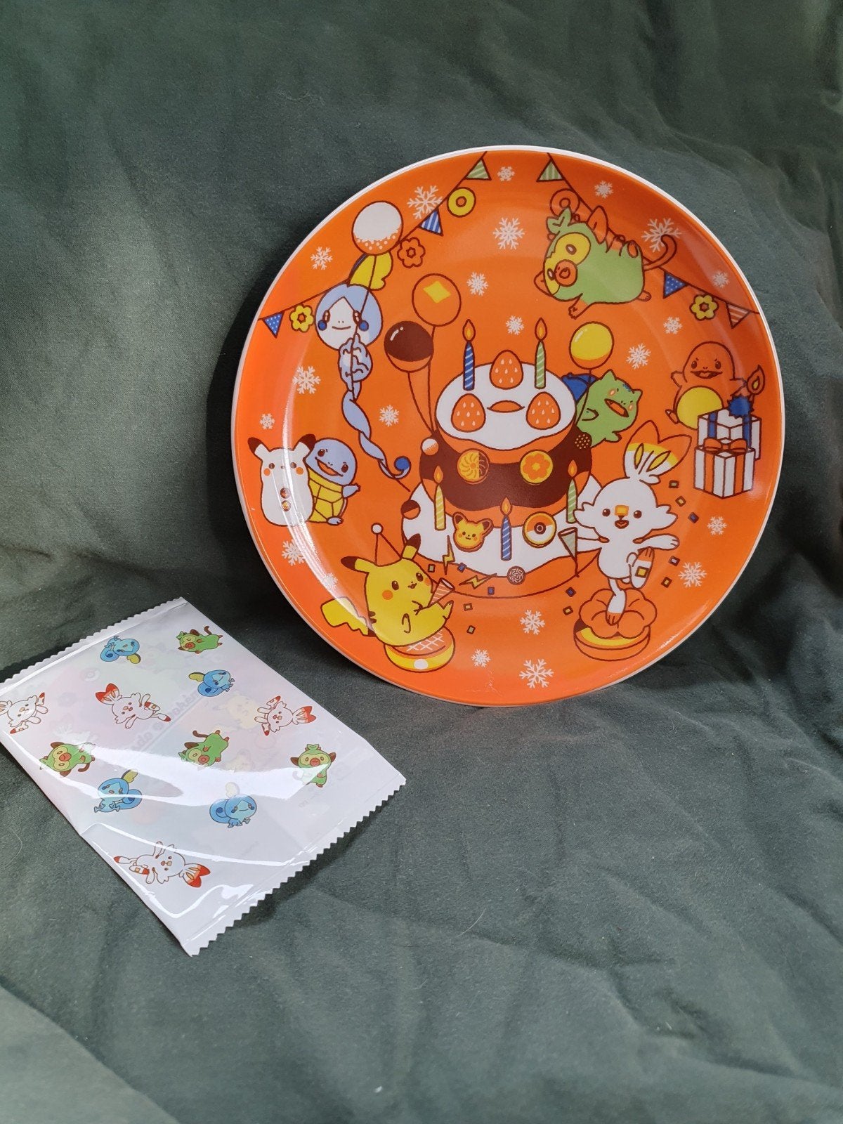 Japanse Pokémon x Misdo Mister Doughnut Limited Edition Bord, Aziatisch, Overige merken, Keramiek, Nieuw