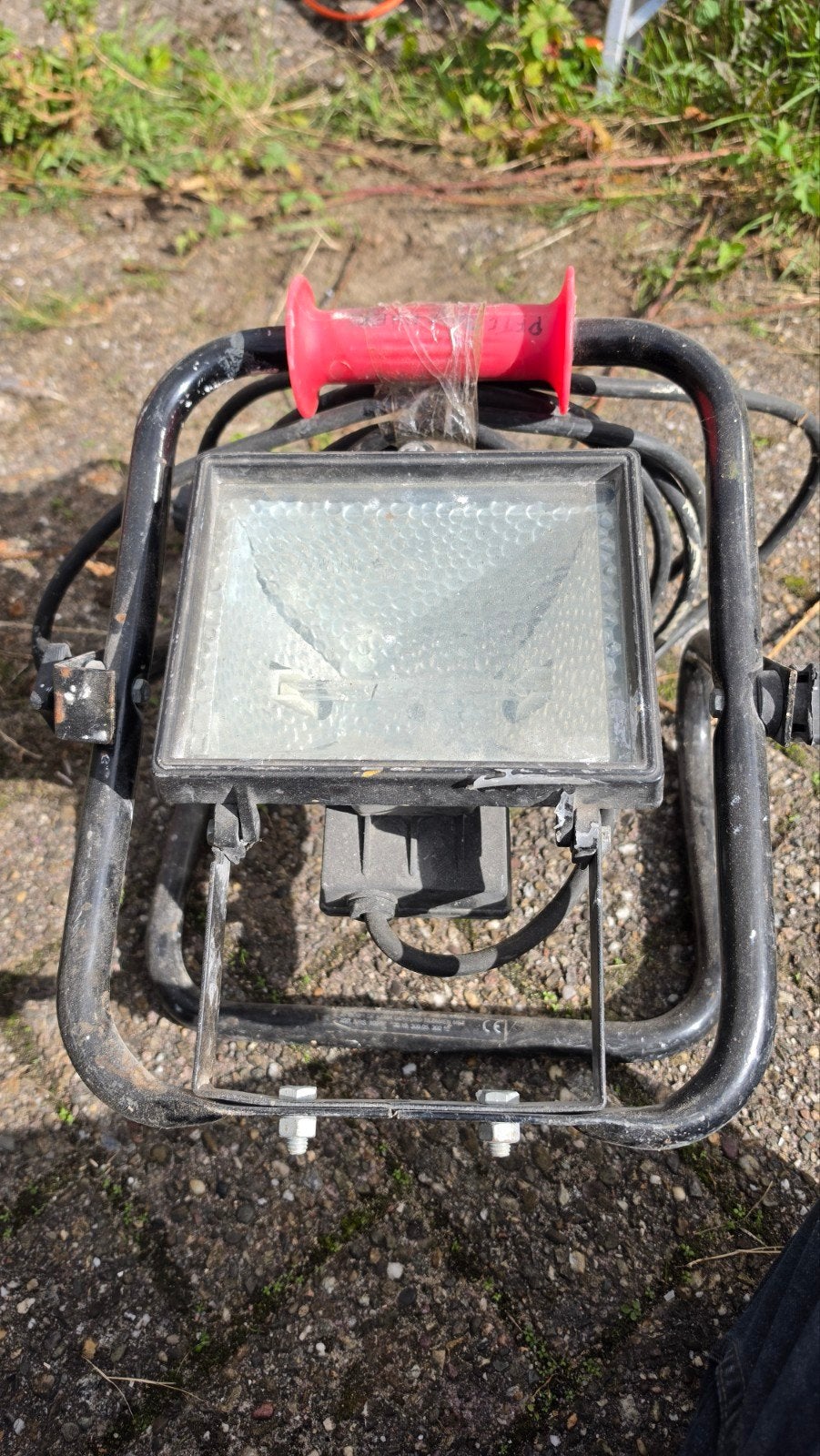 Kelfort bouwlamp 500 watt met statief, Ophalen, Gebruikt, Met statief, Lamp met armatuur
