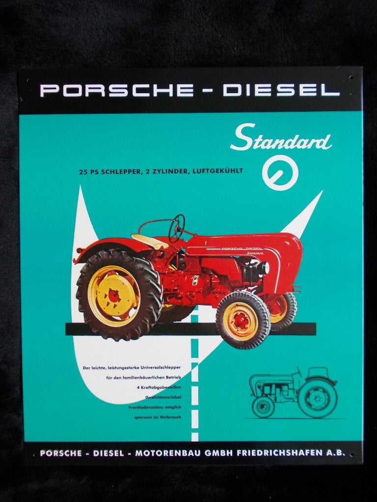 Porsche Standard, Ophalen of Verzenden, Nieuw, Reclamebord