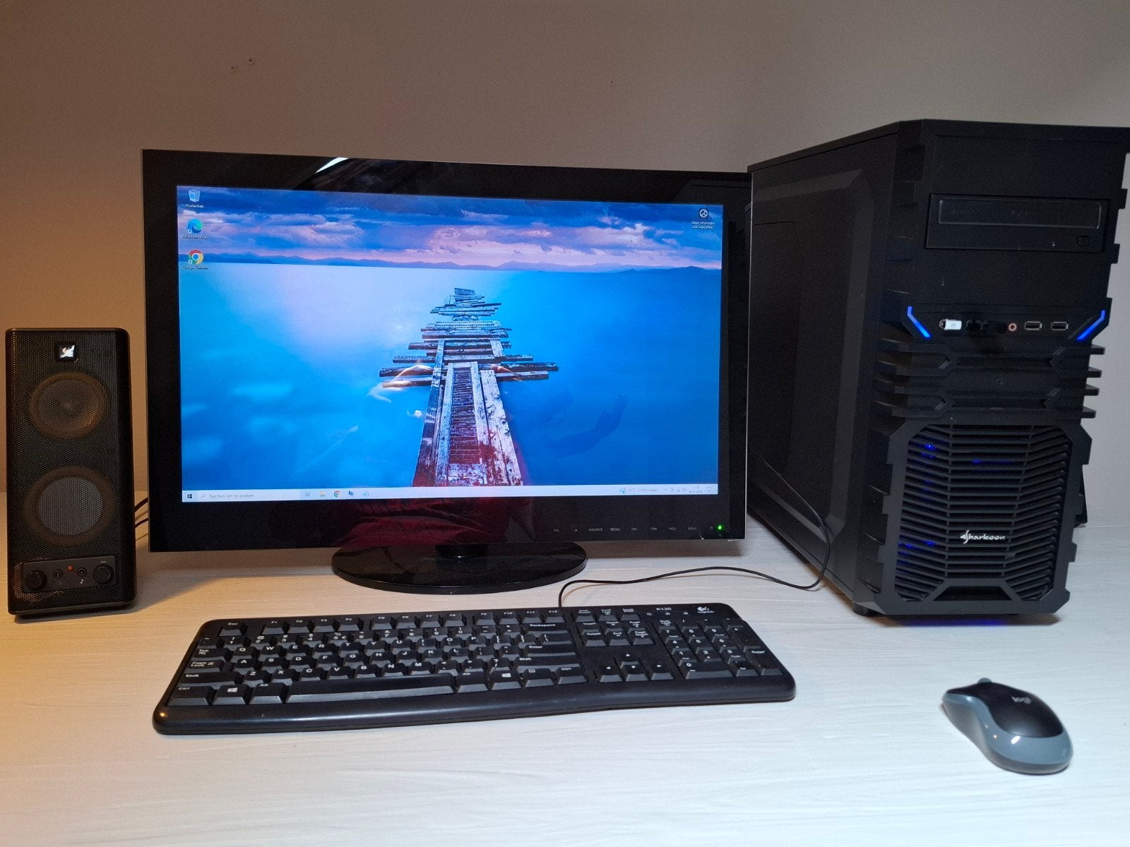 MSI Gaming Pro PC; SSD120GB, HDD1TB, RAM8GB, 3.5Ghz, Computers en Software, Desktop Pc's, Met monitor, MSI, 8 GB, Ophalen of Verzenden