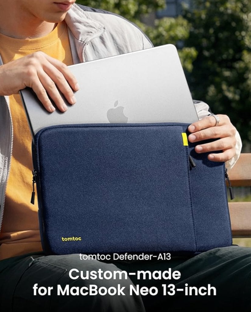 Laptophoes voor 13 inch MacBook Neo A3404 (2026), Ophalen of Verzenden, 13 inch, Nieuw