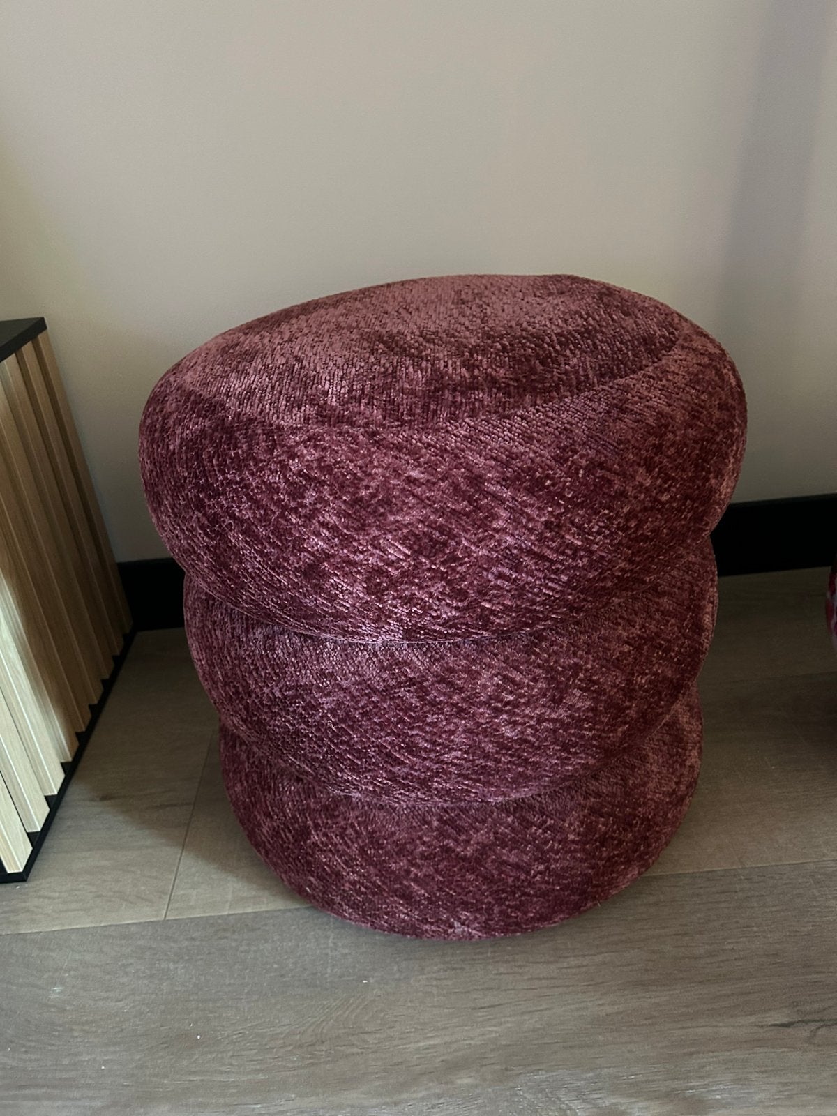 Opbergpoef Xenos, Huis en Inrichting, Ophalen, Minder dan 50 cm, Rond, Minder dan 50 cm