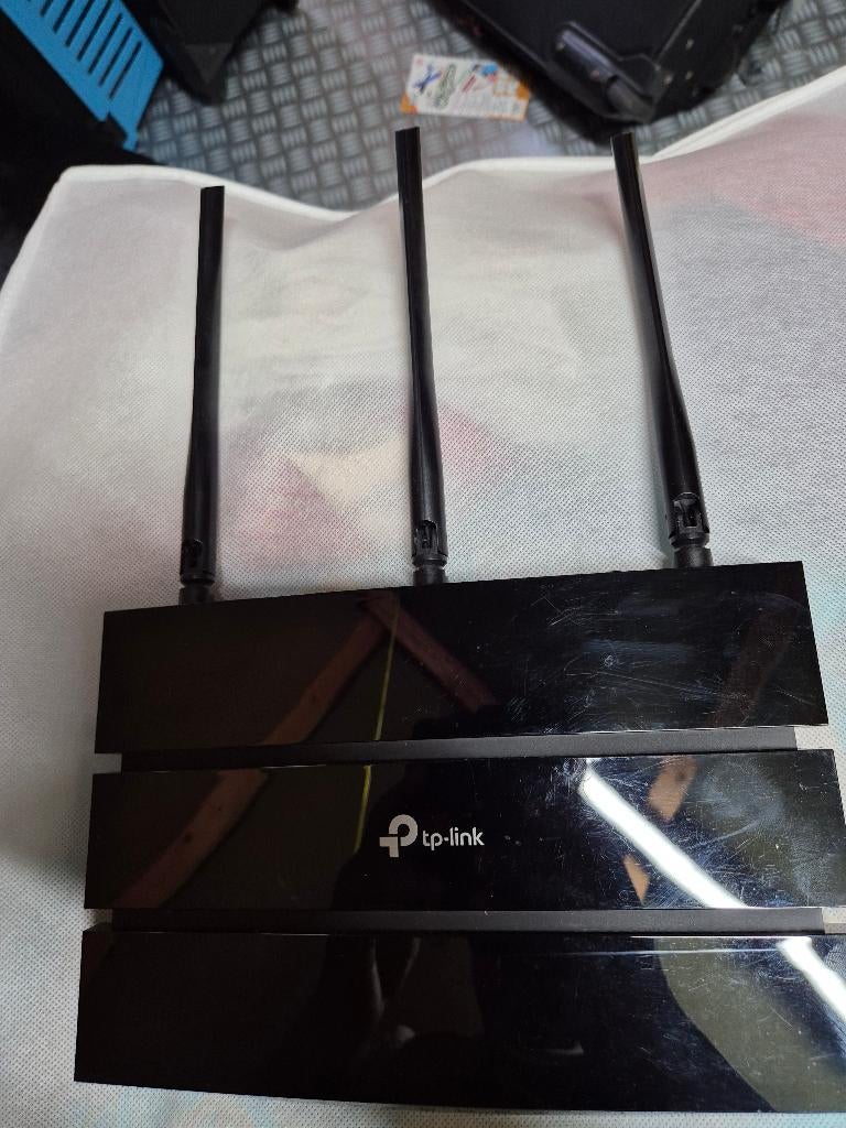 Router, Computers en Software, Routers en Modems, Ophalen of Verzenden, Zo goed als nieuw, Router met modem, TP-LINK