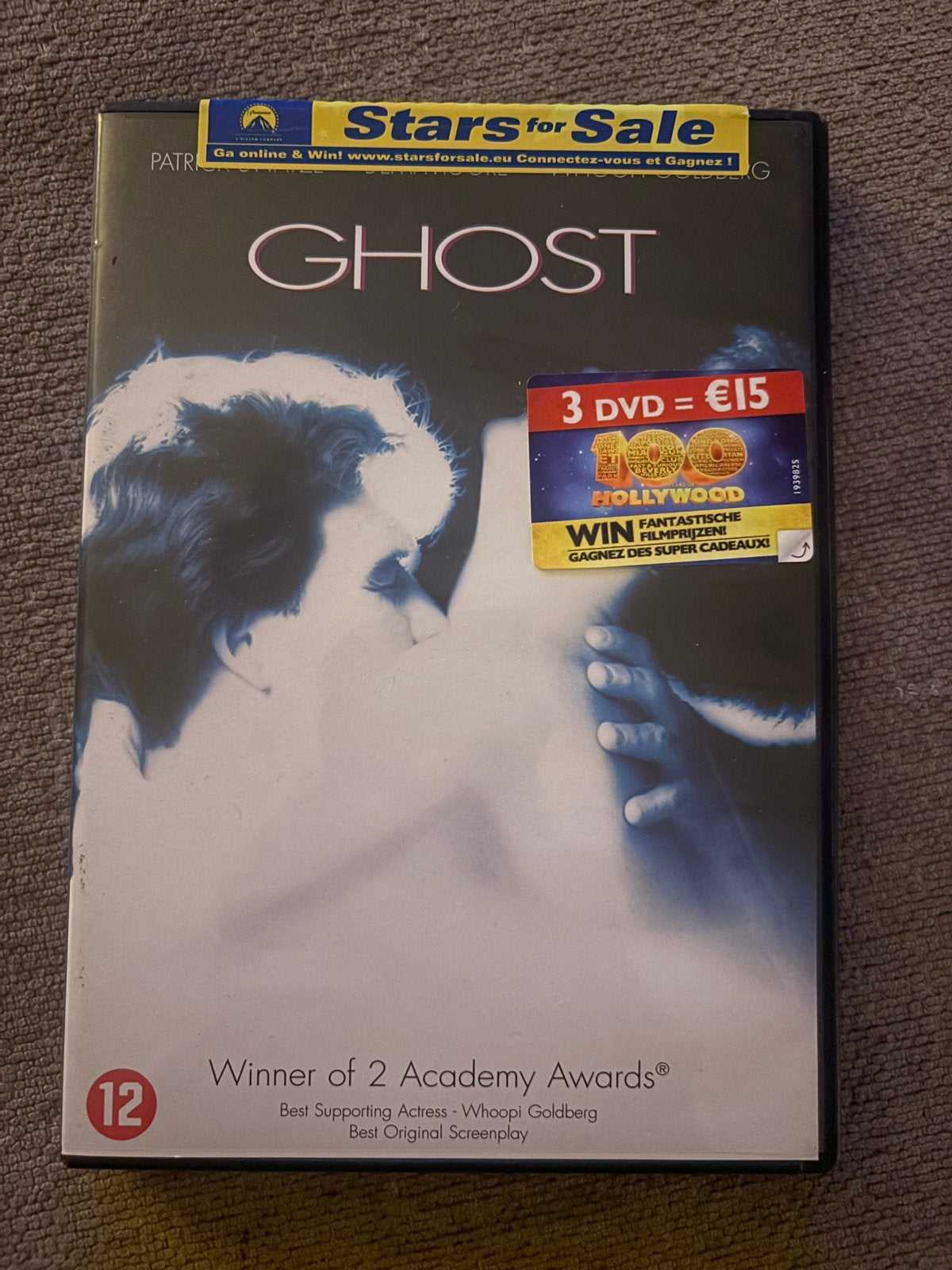 Ghost DVD - Romantische klassieker met Patrick Swayze, Nederlands, Romantische komedie, Ophalen of Verzenden, Vanaf 12 jaar
