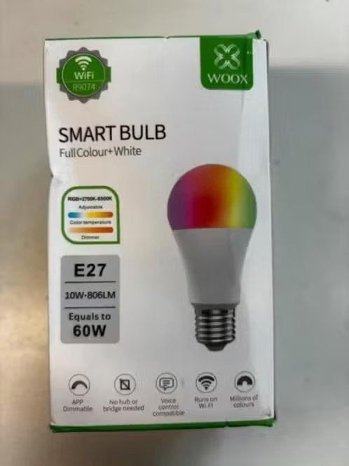 NIEUW! WOOX smart bulb amazone alexa google home E27 €4,99, 30 tot 60 watt, Led-lamp, Nieuw, E27 (groot)