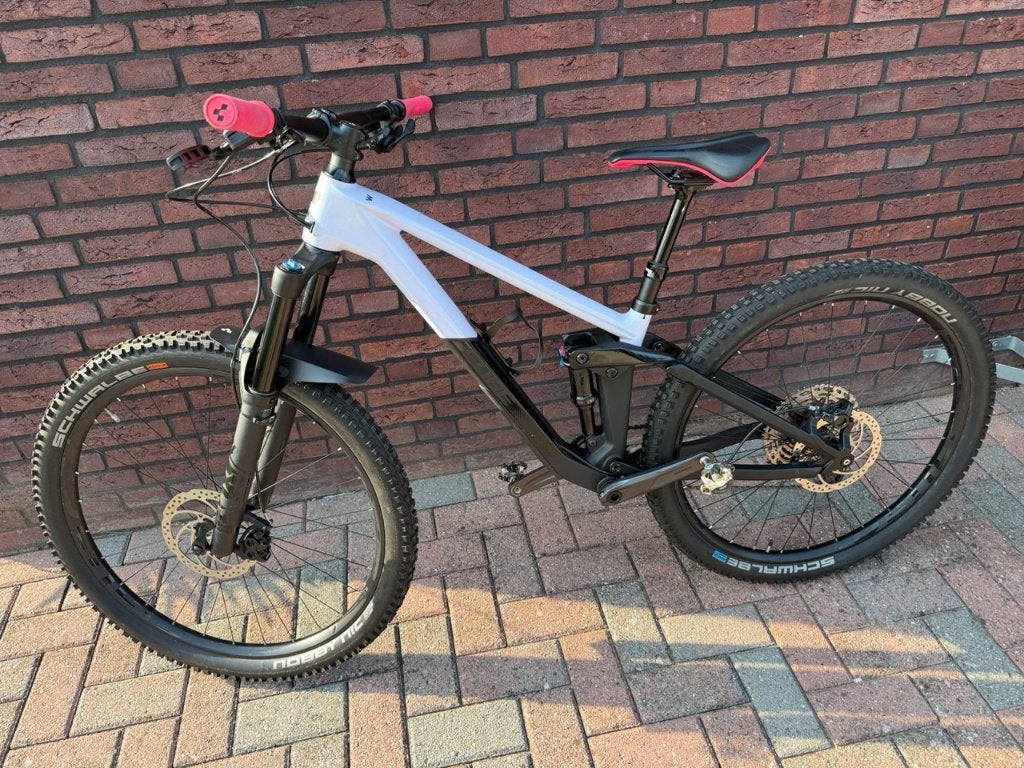 Cube Fully Sting WS 140 HPC race MTB - maat xs, Fully, Zo goed als nieuw, Dames, Schijfrem