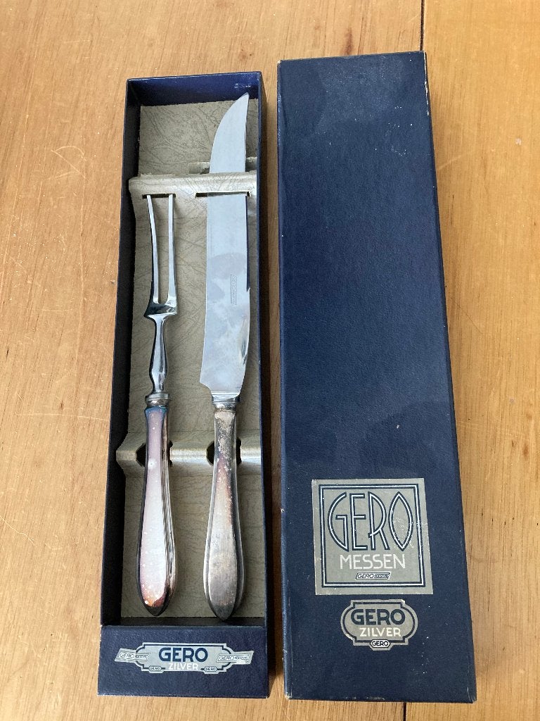 Vleessnijset van Gero Zilver, Antiek en Kunst, Ophalen of Verzenden