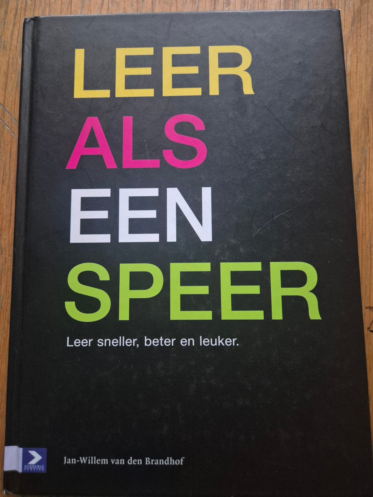 Leer als een Speer - Jan-Willem van den Brandhof, Boeken, Gelezen, Jan-Willem van den Brandhof, Ophalen of Verzenden, Alpha