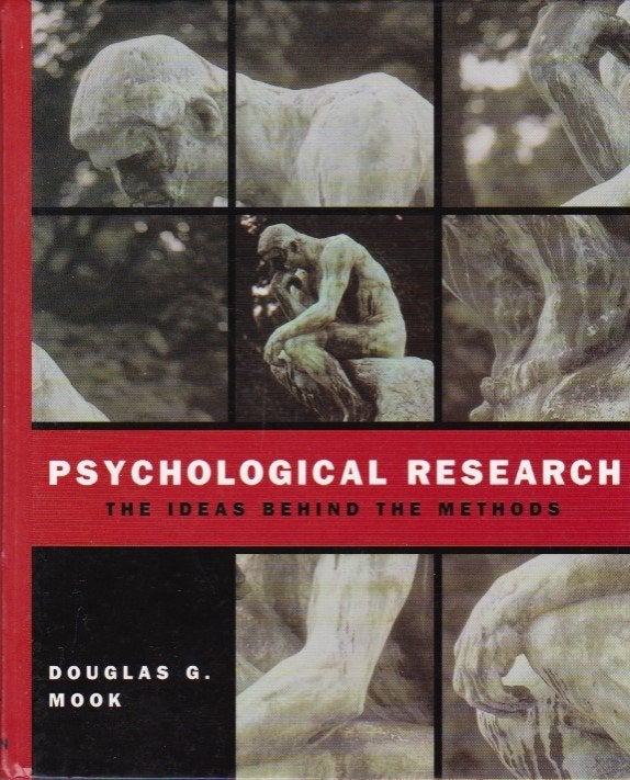 Douglas G. Mook - Psychological Research, Sociale psychologie, Ophalen of Verzenden, Zo goed als nieuw, Douglas G. Mook