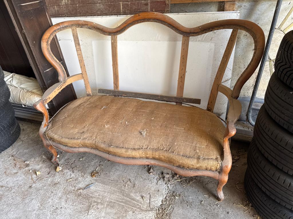 Antieke bank/sofa - opknapper, Antiek en Kunst, Ophalen of Verzenden
