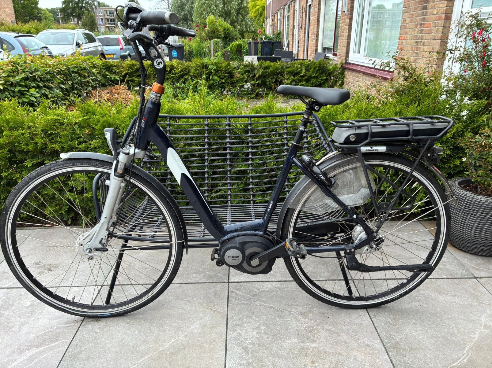 Sparta elektrische fiets met bosch middenmotor, Fietsen en Brommers, Elektrische fietsen, 47 tot 51 cm, Ophalen of Verzenden, Gebruikt