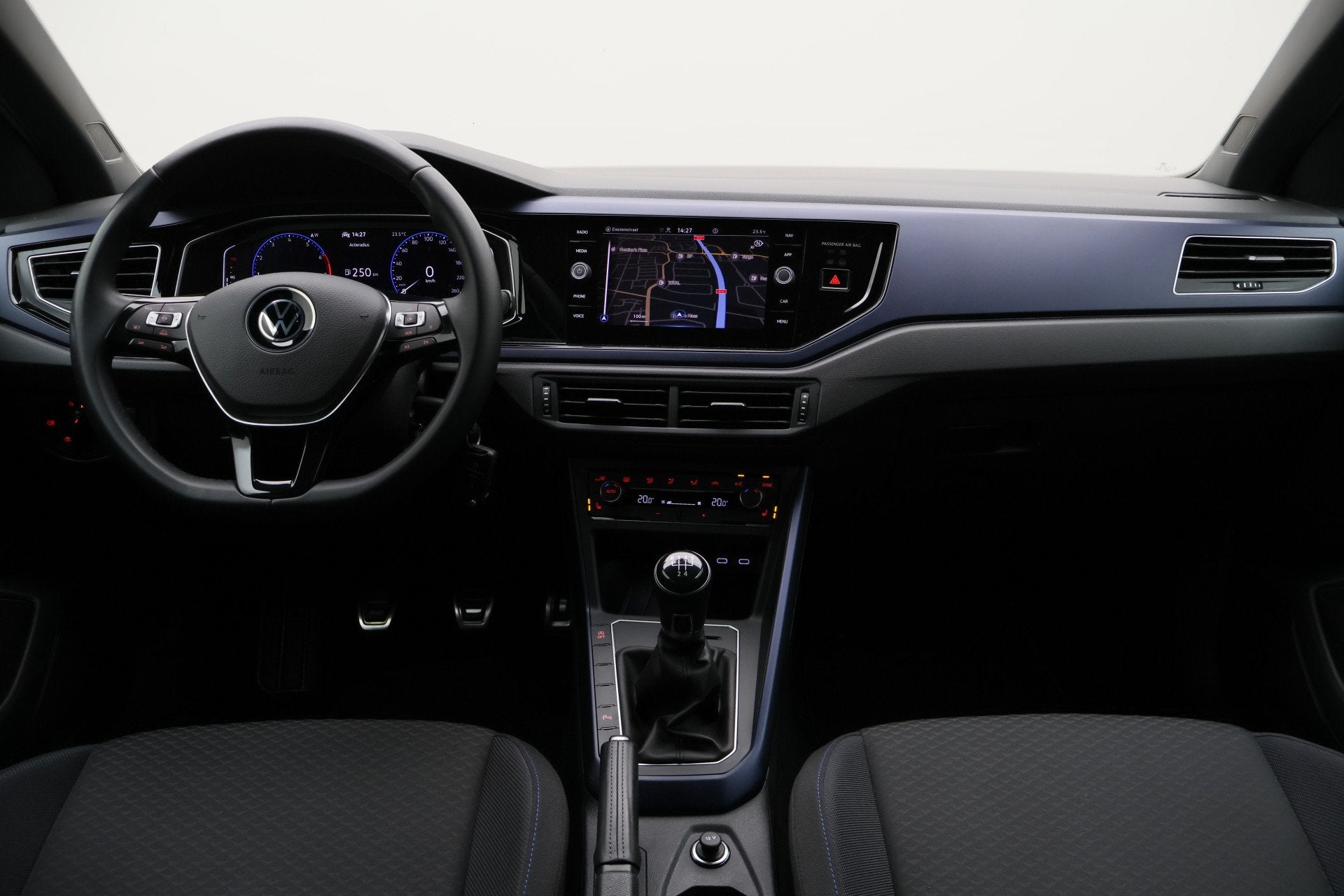 Volkswagen Polo 1.0 TSI Highline Business R Virtual Cockpit,, Voorwielaandrijving, Gebruikt, 580 kg, Blauw