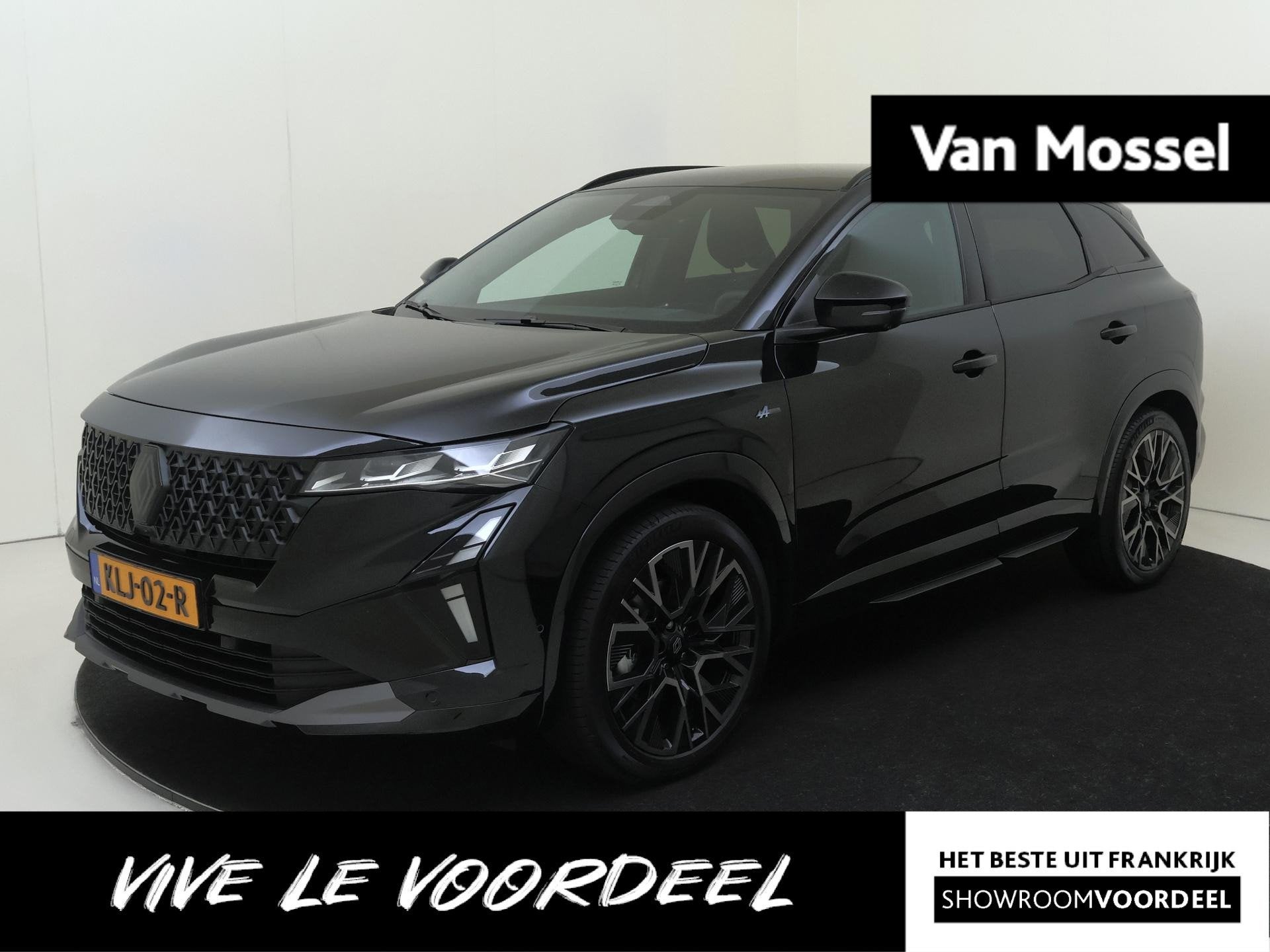 Renault Austral 1.2 E-Tech full hybrid 200Pk esprit Alpine |, Auto's, Renault, Euro 6, 1199 cc, 2 kWh, Zwart