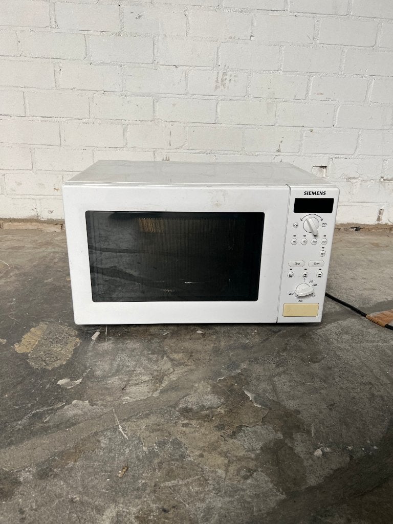 Siemens combimagnetron 850W met ovenfunctie, Combimagnetron, Gebruikt, Ophalen of Verzenden, Inbouw