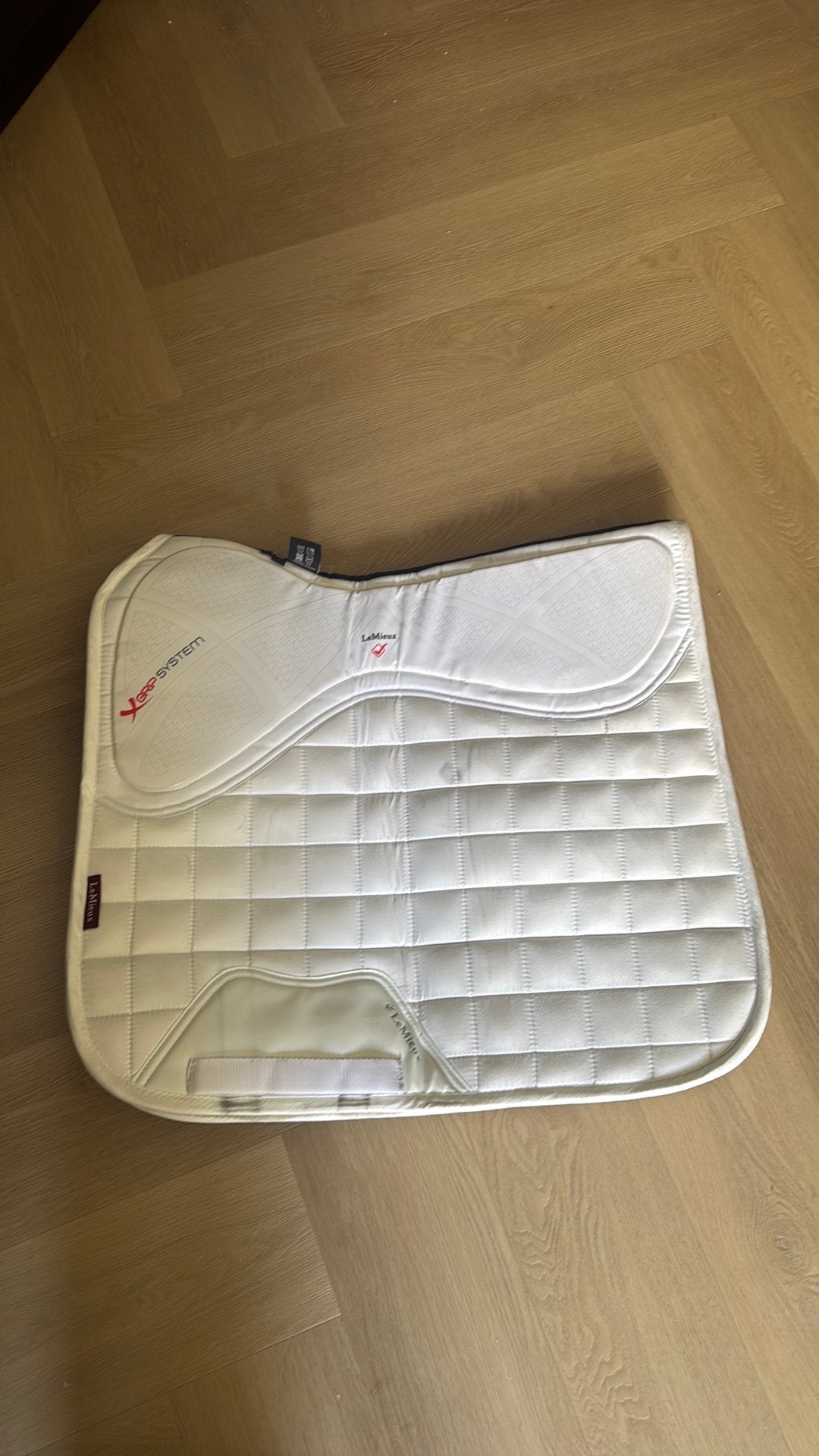 Le mieux dressuur dekje met antislip pad, Verzenden, Zo goed als nieuw