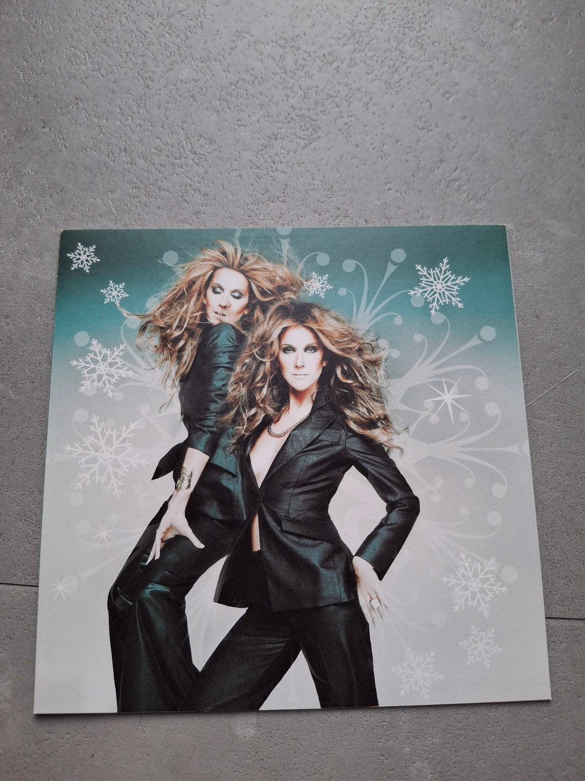 Celine Dion Kerstkaart 2, Ophalen of Verzenden