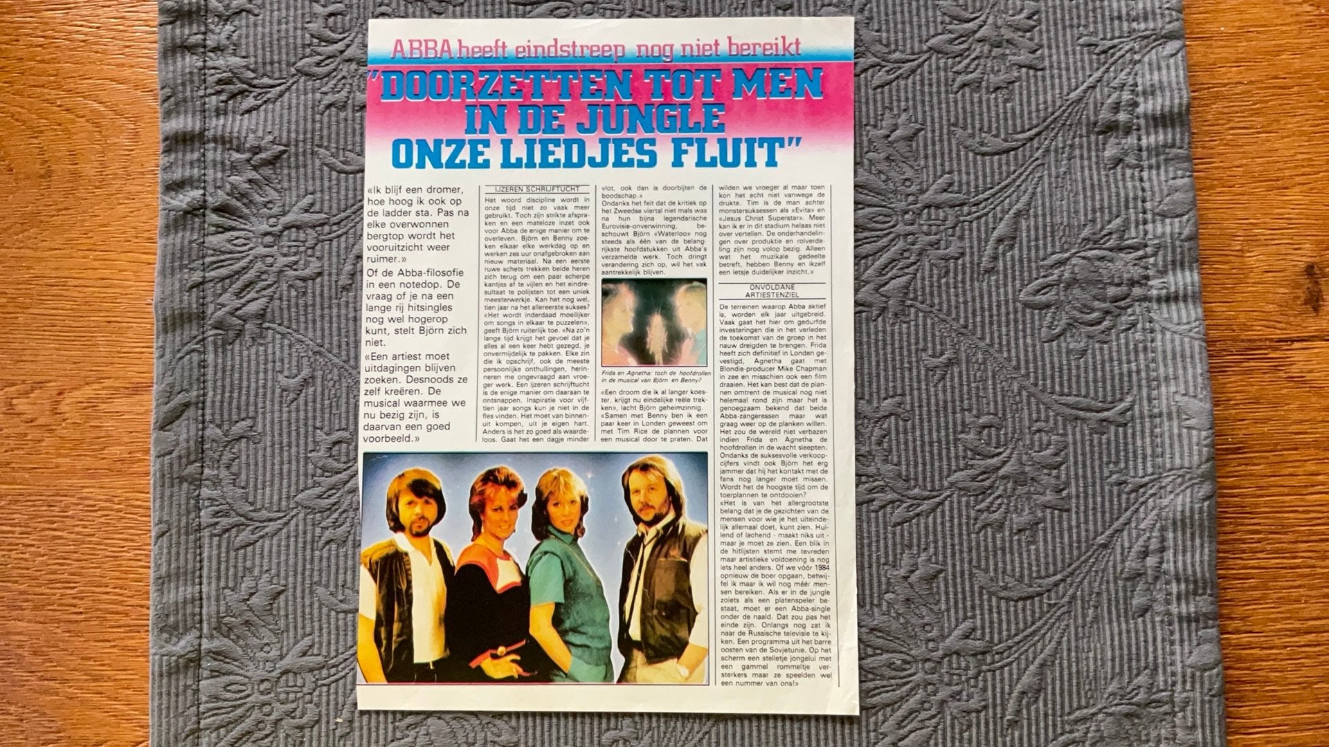 Diverse ABBA Artikelen, Ook Per Stuk Te Koop, Verzamelen, Muziek, Artiesten en Beroemdheden, Ophalen of Verzenden, Zo goed als nieuw
