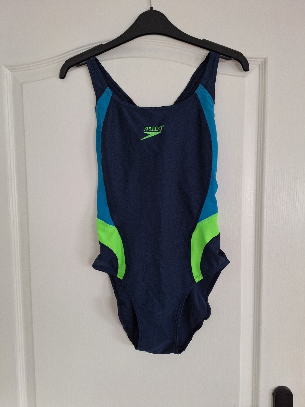 Speedo Badpak - Blauw/Groen - Zo goed als nieuw, Blauw, Badpak, Zo goed als nieuw, Speedo