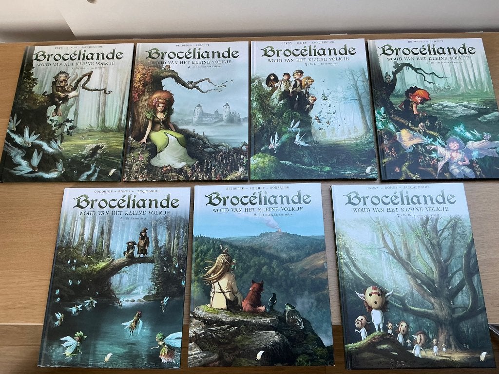 Woud van het Kleine Volkje Broceliande complete HC set, Meerdere stripboeken, Ophalen of Verzenden, Nieuw