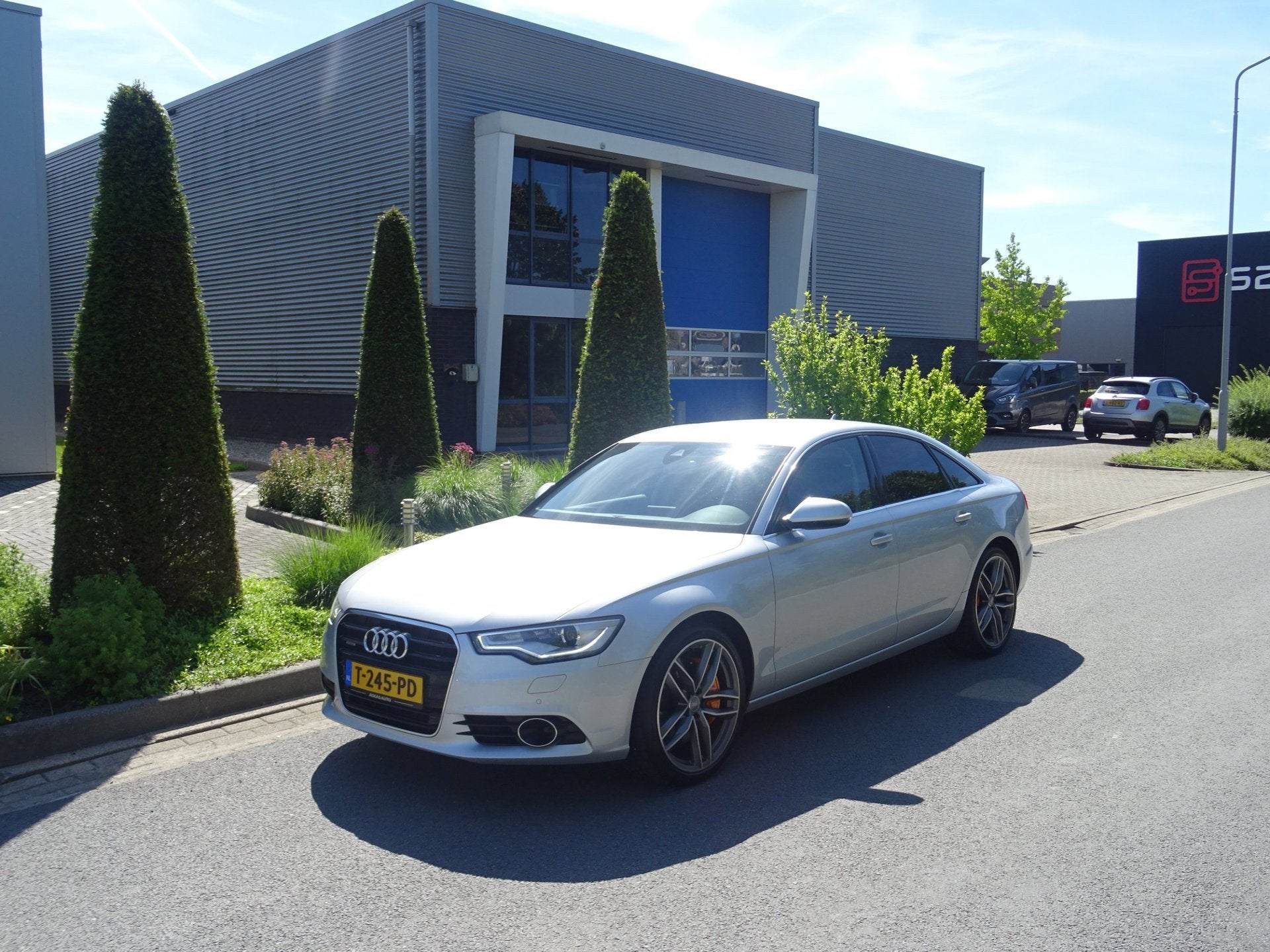 Audi A6 Limousine 3.0 TFSI quattro Pro Line Plus 100% Onderh, Auto's, Automaat, Gebruikt, Zwart, Electronic Stability Program (ESP)