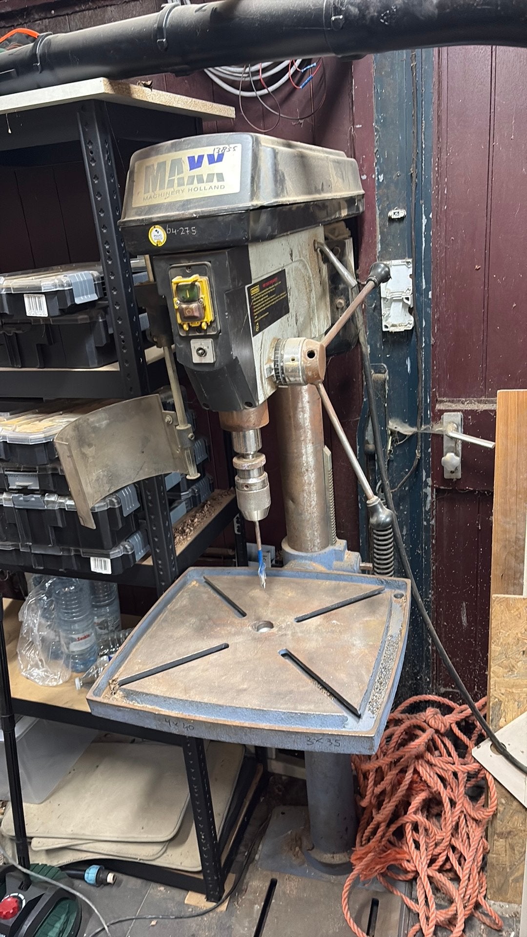 Kolomboormachine krachtstroom, Ophalen, Variabele snelheid, Kolomboormachine, Gebruikt